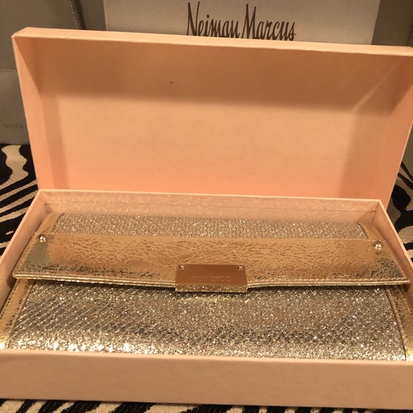 Jimmy Choo Reese metallic Clutch - Picture 6 of 6